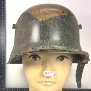 WW1 German Jigsaw Pattern Camouflage M18 Stahlhelm Ref: 1051