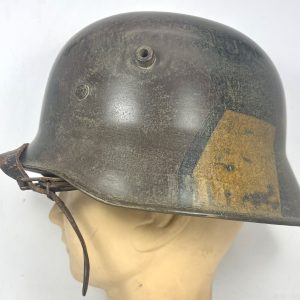 WW1 German Jigsaw Pattern Camouflage M18 Stahlhelm Ref: 1051