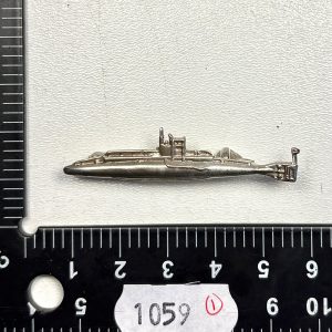 WW1 Silver British Submariners Brooch Ref:1059