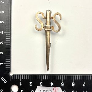 WW2 No 2 Commando Silver Officers Cap Badge Type 1 Ref:1083