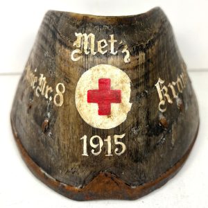 WW1 Imperial German Trench-art Horse Hoof Ref: 1095