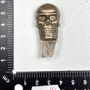 WW2 British Silver No 4 Commando Cap Badge   Ref:1101