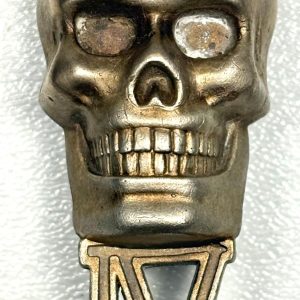WW2 British Silver No 4 Commando Cap Badge   Ref:1101