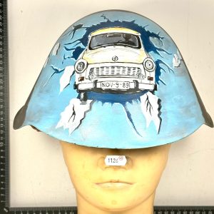 Reunification of Germany Souvenir Painted DDR M56 Helmet Ref:1126