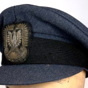 WW2 British RAF Officers Cap Badged to the Polish Airforce in Exile. Ref:1003