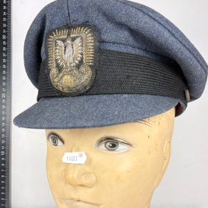 WW2 British RAF Officers Cap Badged to the Polish Airforce in Exile. Ref:1003