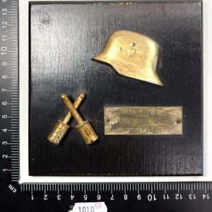 WW2 German Infantry Inter Company 3rd Place Plaque. Ref:1010