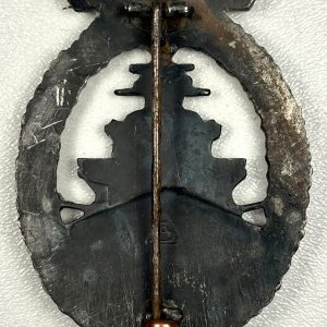 WW2 German Kriegsmarine High Seas Fleet Badge. Ref:1018