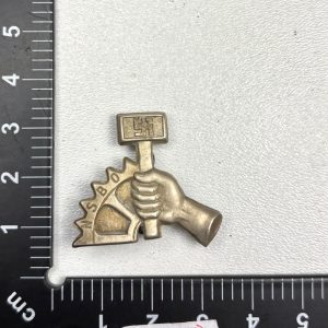 3rd Reich NSBO- National Socialists Factory Cel Lapel Pin. Ref:1024