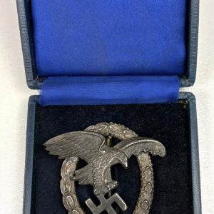 Post War Made Cased Luftwaffe Observers Badge  Ref:1027