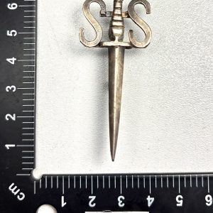 WW2 No 2 Commando Silver Officers Cap Badge Type 2 Ref:1062