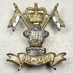 11th-12th Lancers Queens Crown Stable Belt Badge Ref:1064