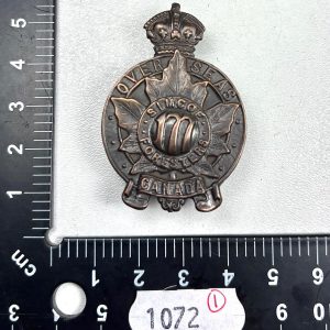 WW1 Canadian C.E.F 177th Bn Cap Badge Ref:1072