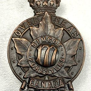 WW1 Canadian C.E.F 177th Bn Cap Badge Ref:1072