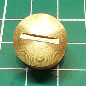 WW2 British Mk II Helmet Liner Screw (Large Head Type)